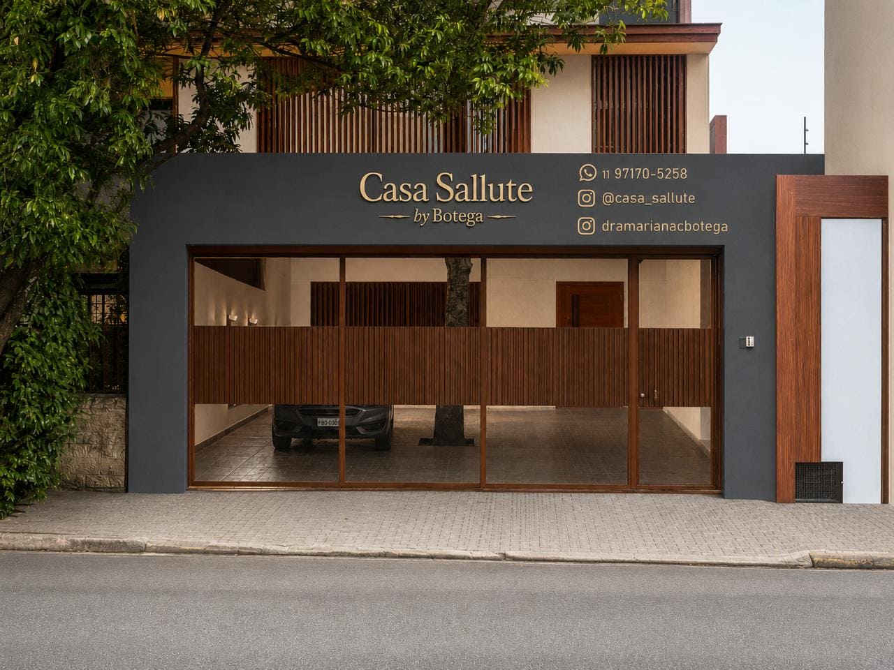 Fachada da Casa Sallute